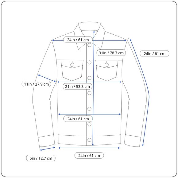 Jordin Sportswear Mens Black Washed Denim Jacket With Pockets Sz 3X - Picture 8 of 8